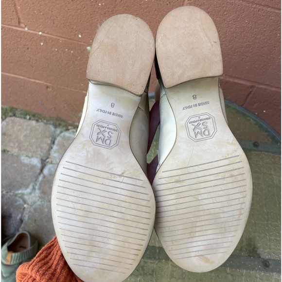 New Donald J Pliner DMSX Prep WD White Wash Distressed Lace Up Booties size 8 - Picture 4 of 15